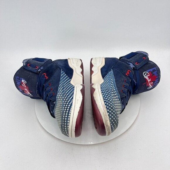Patrick Ewing 33 Men Size 10 1ew90166-463 Blue Toronto Maple Leaf Training Shoes - Picture 9 of 13